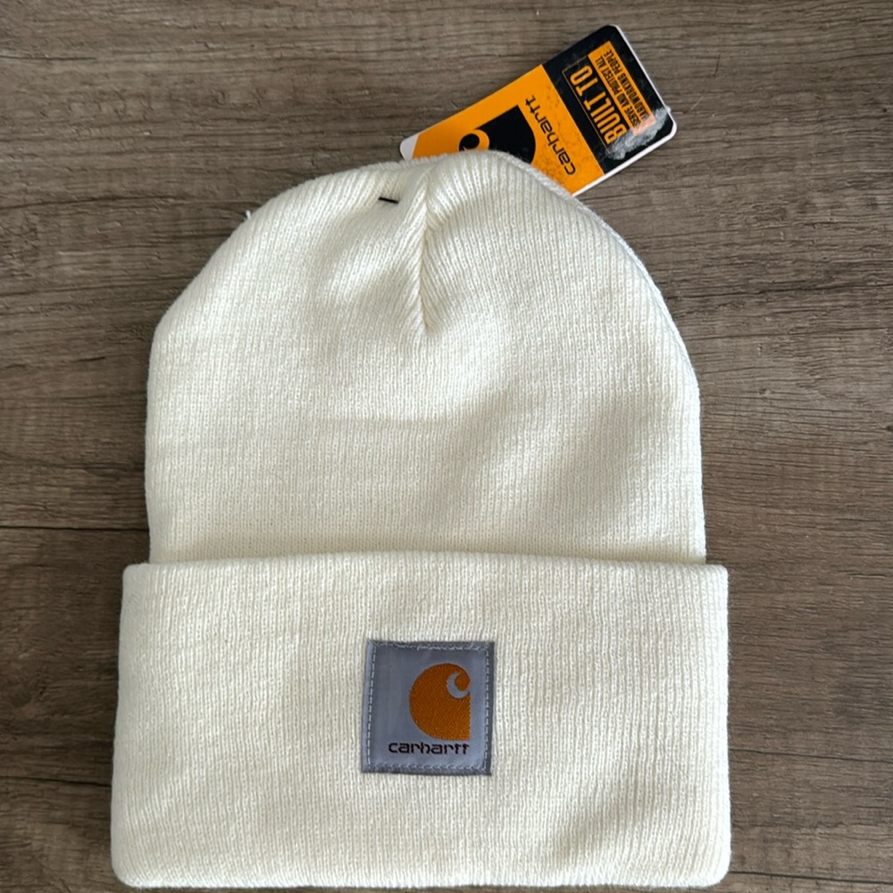 Knit beanie hat